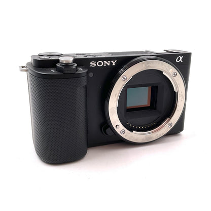 【全額返金保証】【最速発送】Sony デジタル一眼 VLOGCAM ZV-E10 ボディ [ブラック] 動作確認済