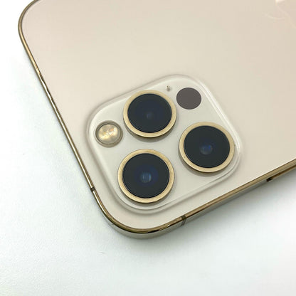 【全額返金保証】【最速発送】Apple iPhone iPhone 12 Pro 128GB ゴールド docomo 白ロム 動作確認済 73%