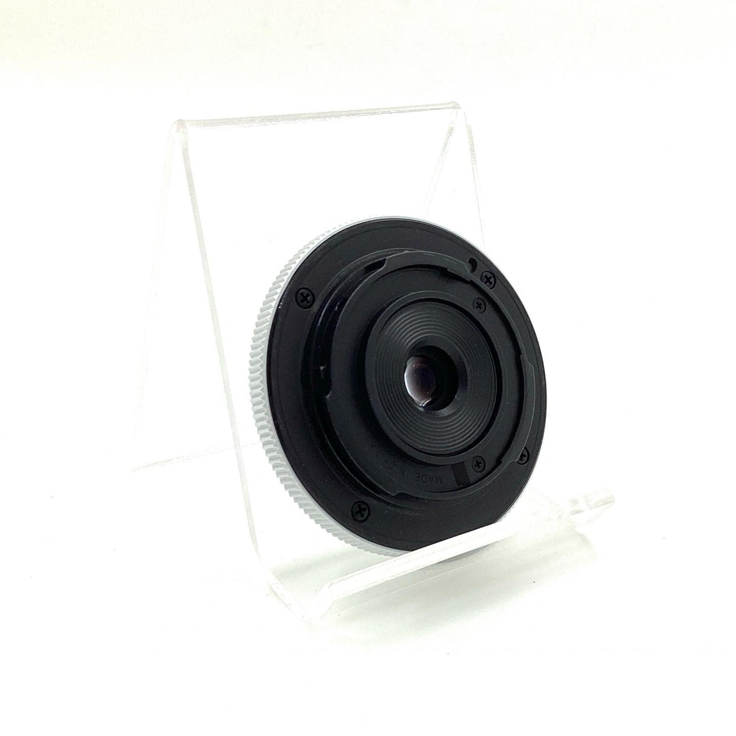 【全額返金保証】【最速発送】OLYMPUS ボディーキャップレンズ BCL-1580 ホワイト 動作確認済