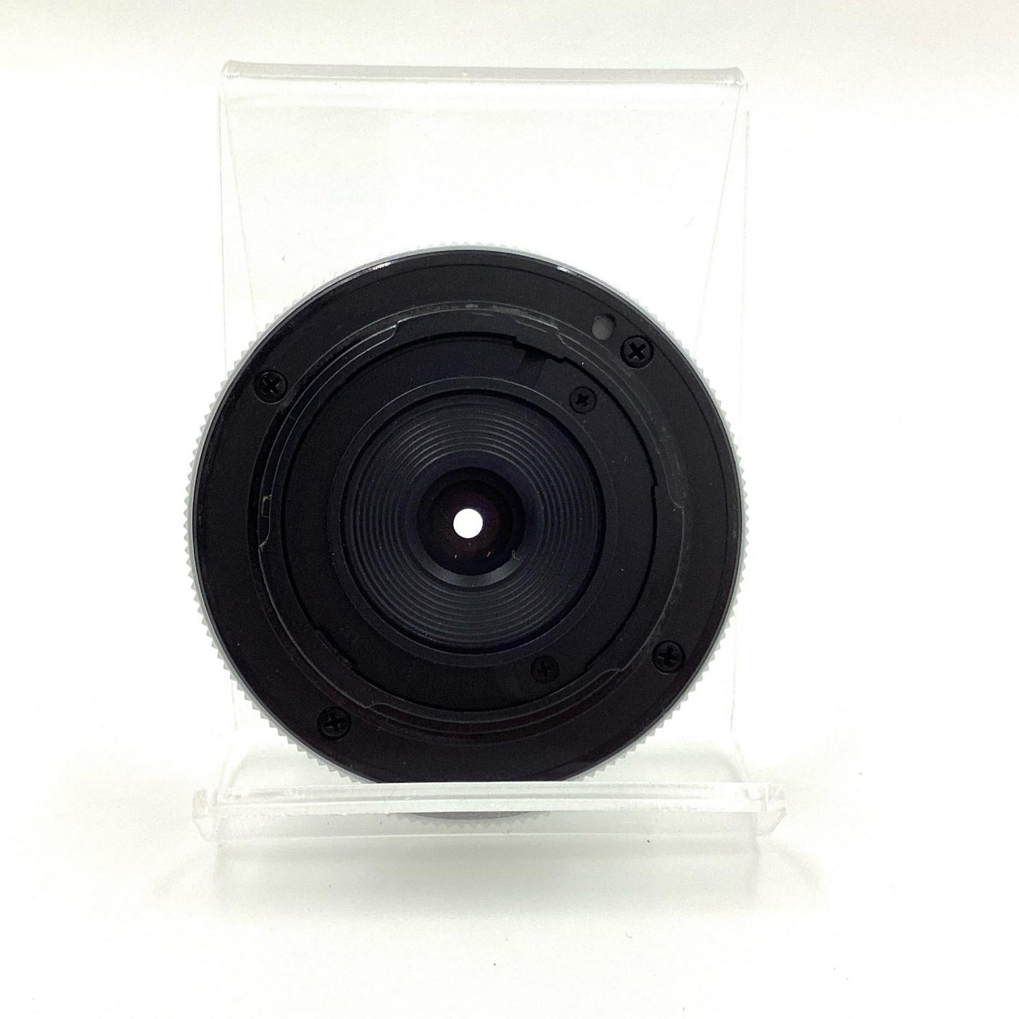 【全額返金保証】【最速発送】OLYMPUS ボディーキャップレンズ BCL-1580 ホワイト 動作確認済
