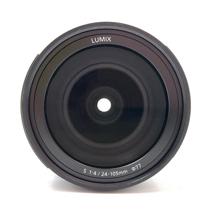 【全額返金保証】【最速発送】Panasonic LUMIX S 24-105mm F4 MACRO O.I.S. S-R24105 動作確認済