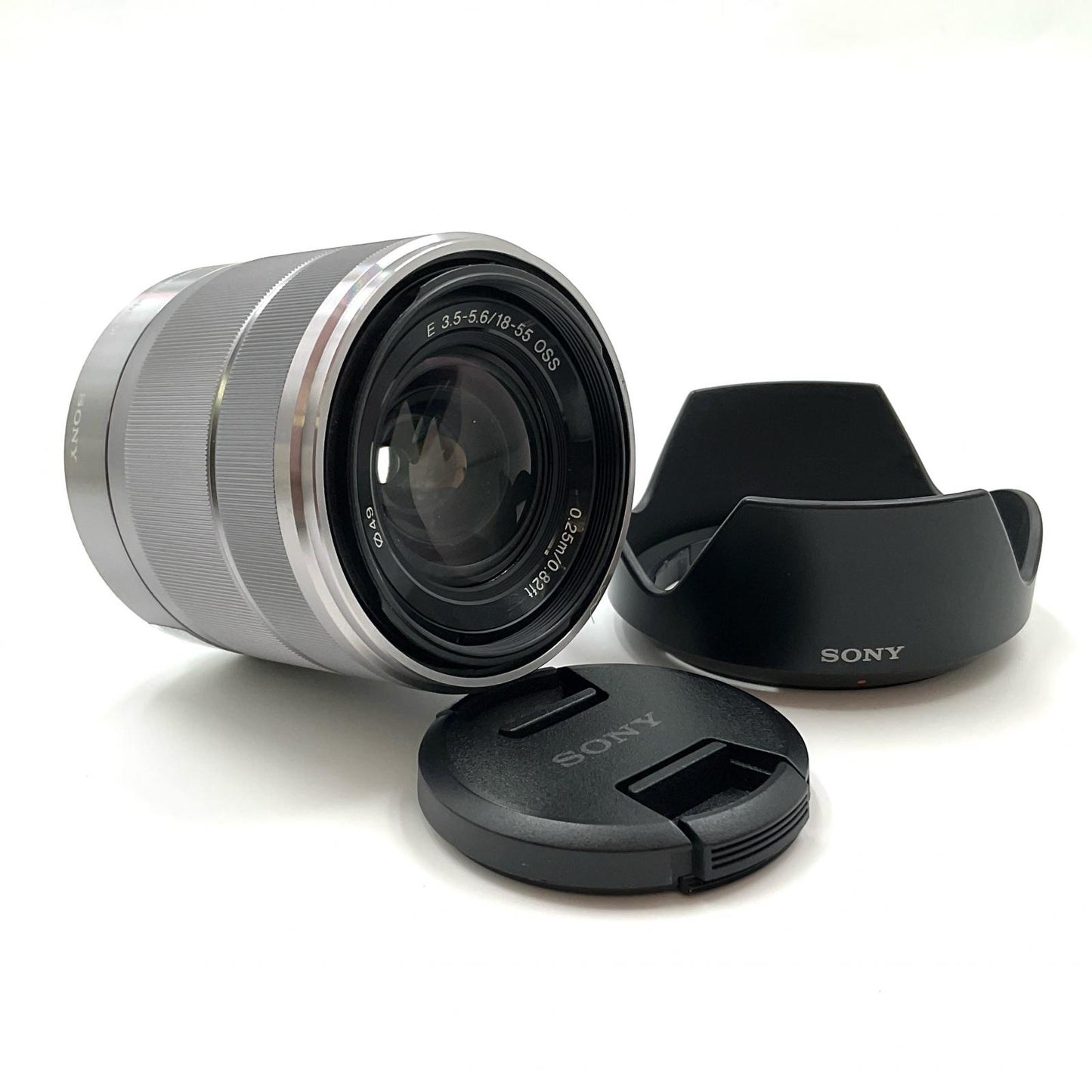 【最速発送】Sony E18-55mm F3.5-5.6 OSS SEL1855　シルバー【難有】