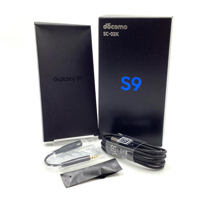 【全額返金保証】【最速発送】SAMSUNG Galaxy S9 64GB Midnight Black docomo SC-02K 白ロム 動作確認済