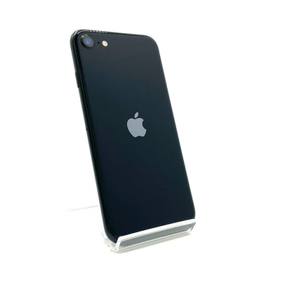 【全額返金保証】【最速発送】Apple iPhone iPhone SE（第3世代） 64GB ミッドナイト Softbank SIMフリー 白ロム 美品 動作確認済 100%