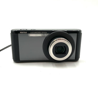 【全額返金保証】【最速発送】PENTAX コンパクトデジタルカメラ Optio LS465 ブラック 動作確認済