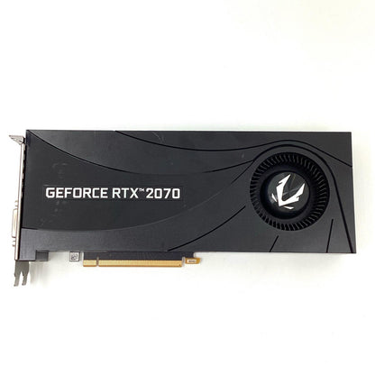 【全額返金保証】【最速発送】ZOTAC グラフィックボード RTX 2070 8GB 256BIT GDDR6 ZT-T20700A-10P 動作確認済