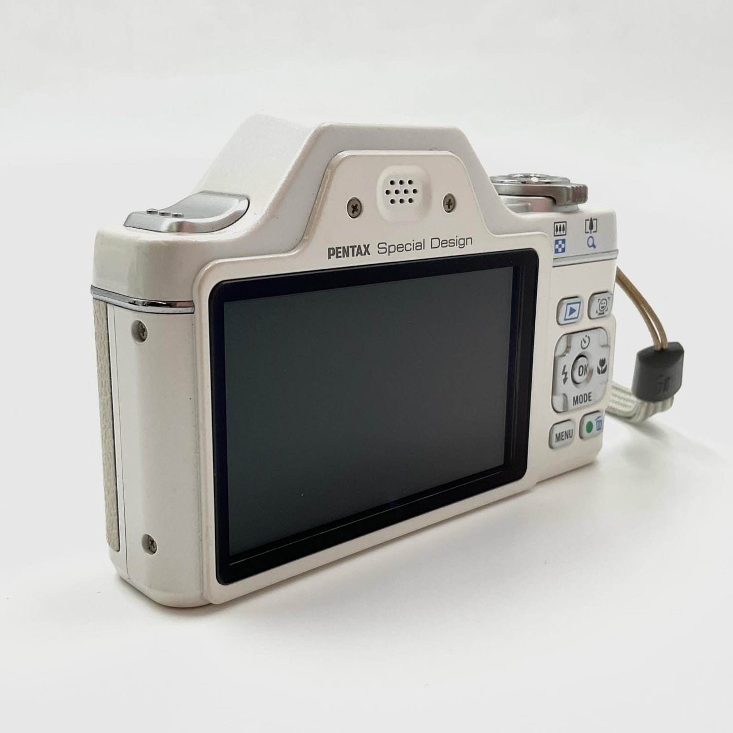 【全額返金保証】【最速発送】PENTAX コンパクトデジタルカメラ Optio I-10 [パールホワイト] 動作確認済