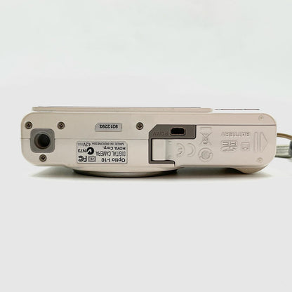 【全額返金保証】【最速発送】PENTAX コンパクトデジタルカメラ Optio I-10 [パールホワイト] 動作確認済