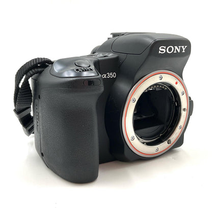【最速発送】Sony デジタル一眼 α350 DSLR-A350 ボディ ブラック【難有】