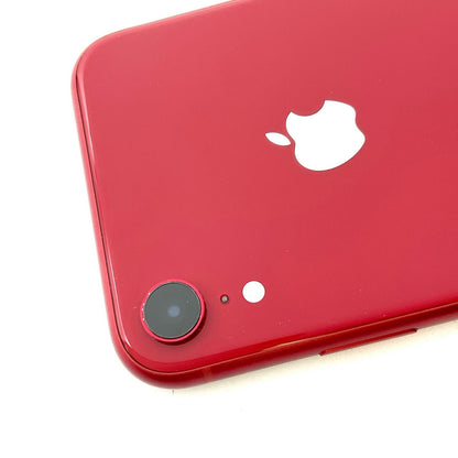 【全額返金保証】【最速発送】Apple iPhone iPhone XR 64GB (PRODUCT)RED au 白ロム 動作確認済 80%