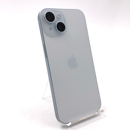 【全額返金保証】【最速発送】Apple iPhone iPhone 15 128GB ブルー docomo SIMフリー 超美品 動作確認済 100%