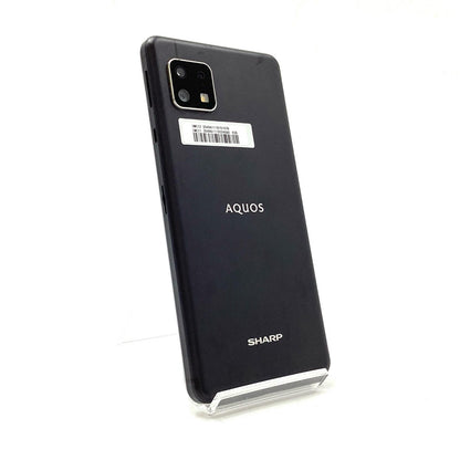 【全額返金保証】【最速発送】SHARP AQUOS sense4 lite 64GB ブラック 楽天モバイル SH-RM15 白ロム 動作確認済