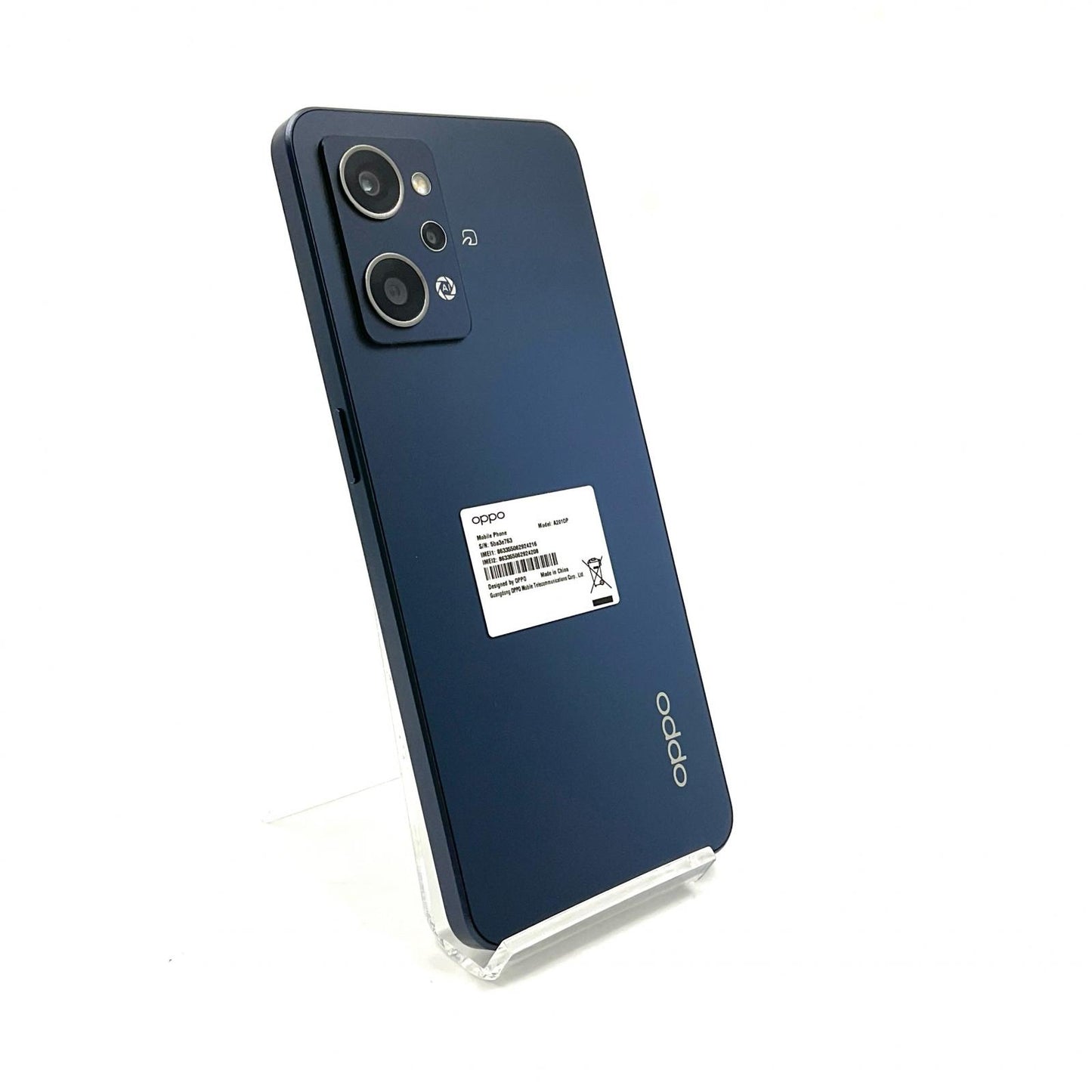 【全額返金保証】【最速発送】OPPO Reno 7A 128GB ブラック Y!mobile A2010P 白ロム 動作確認済