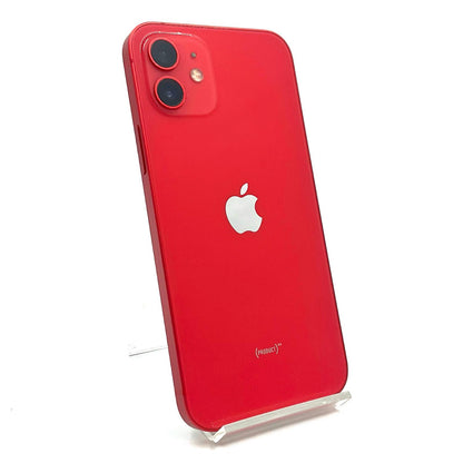 【全額返金保証】【最速発送】Apple iPhone iPhone 12 64GB (PRODUCT)RED docomo 白ロム 動作確認済 81%