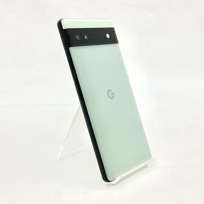 【全額返金保証】【最速発送】Google Pixel 6a 128GB Sage Softbank GB17L 動作確認済