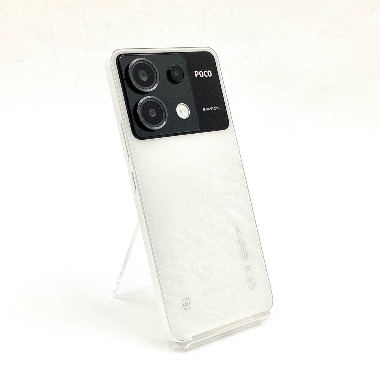 【全額返金保証】【最速発送】Xiaomi Xiaomi Poco X6 5G 256GB ホワイト SIMフリー 23122PCD1G 白ロム 超美品 動作確認済