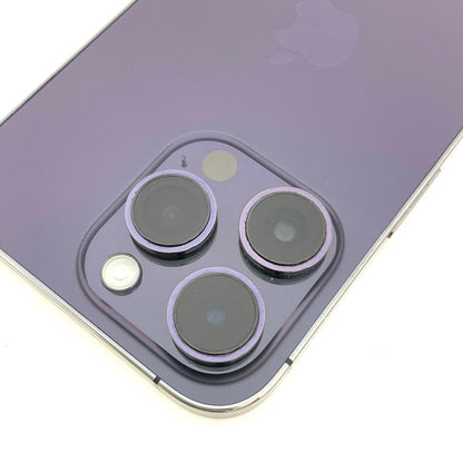 【全額返金保証】【最速発送】Apple iPhone iPhone 14 Pro 256GB ディープパープル docomo 動作確認済 87%
