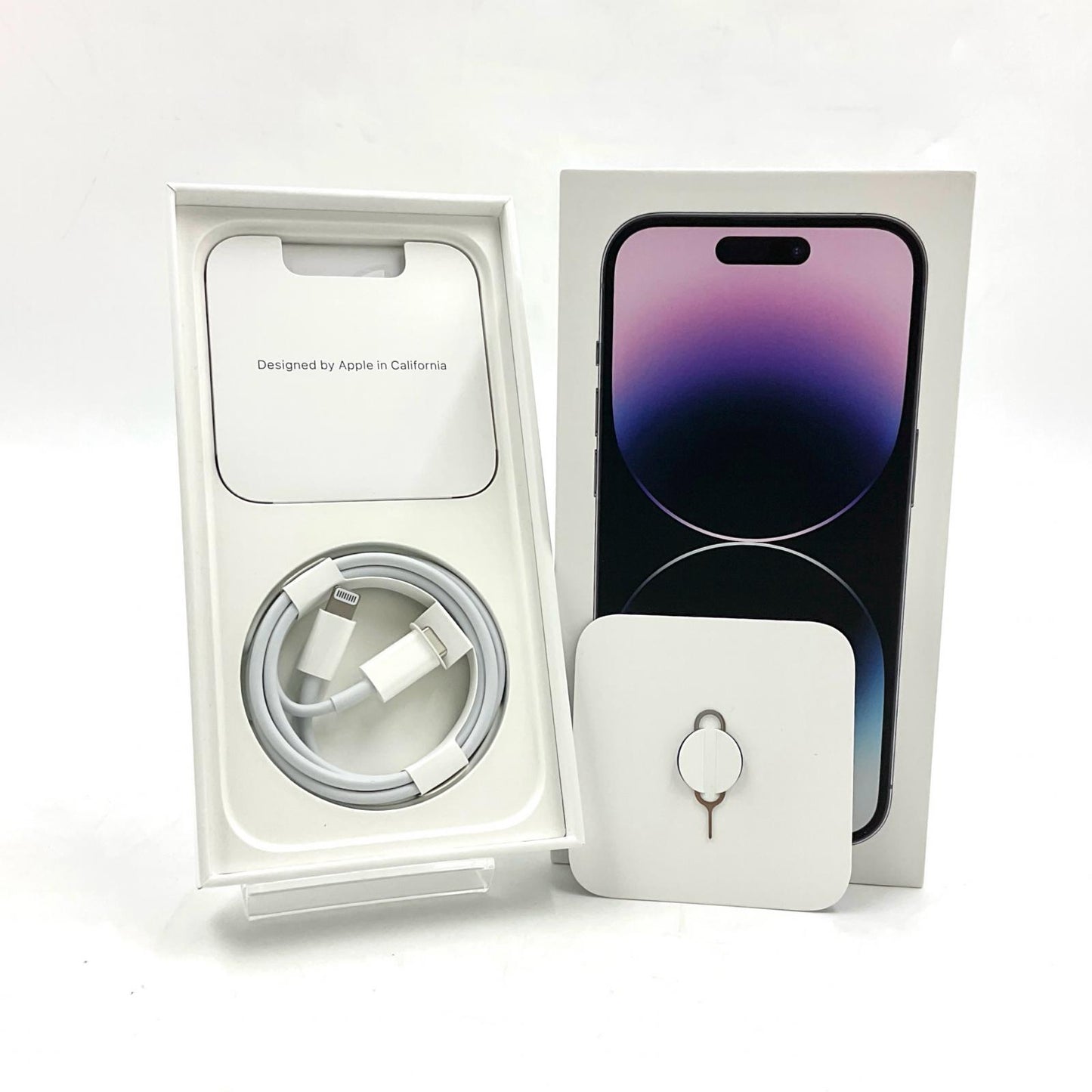 【全額返金保証】【最速発送】Apple iPhone iPhone 14 Pro 256GB ディープパープル docomo 動作確認済 87%