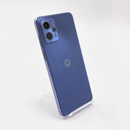【全額返金保証】【最速発送】Motorola moto g moto g13 128GB ラベンダーブルー SIMフリー XT2331-3 動作確認済