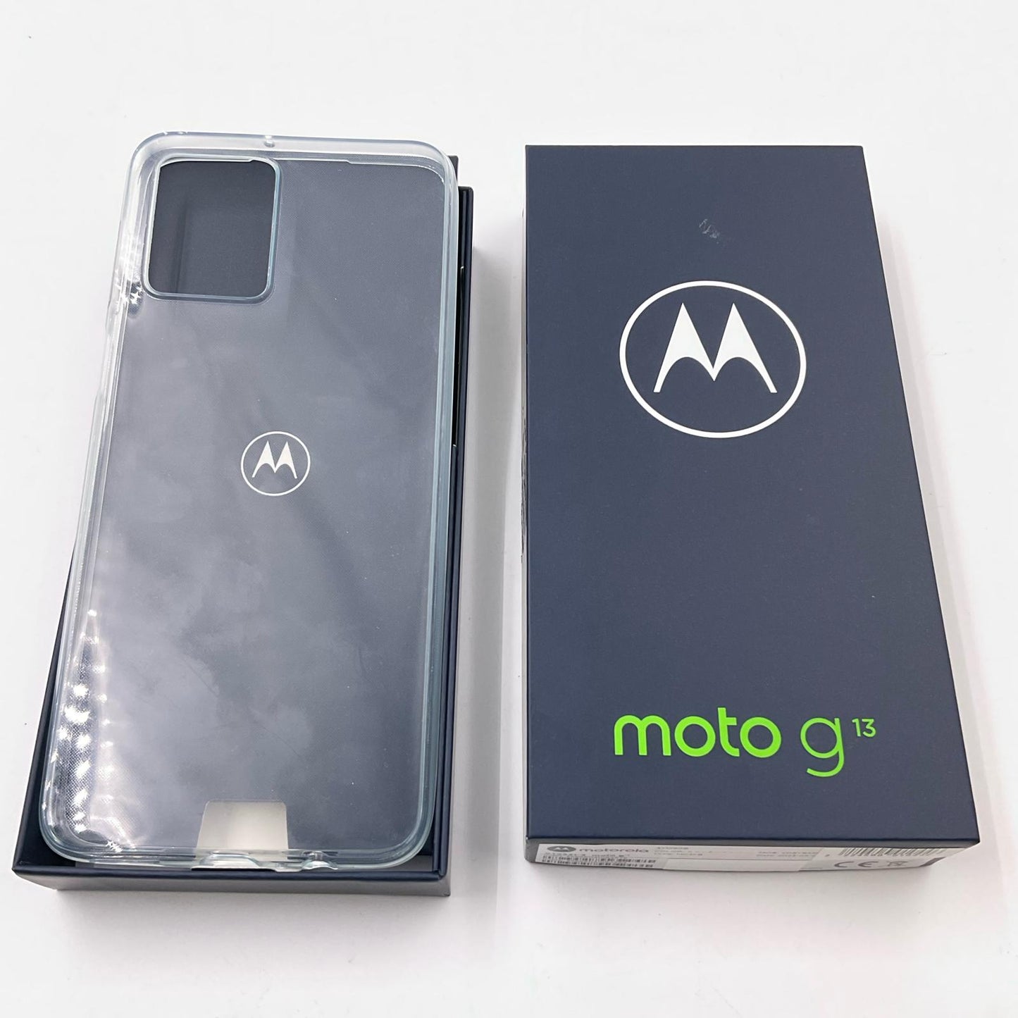 【全額返金保証】【最速発送】Motorola moto g moto g13 128GB ラベンダーブルー SIMフリー XT2331-3 動作確認済