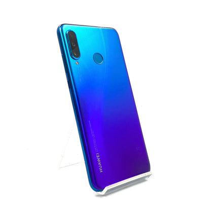 【全額返金保証】【最速発送】Huawei P30 lite 64GB ピーコックブルー Softbank SIMフリー MAR-LX2J 白ロム 動作確認済