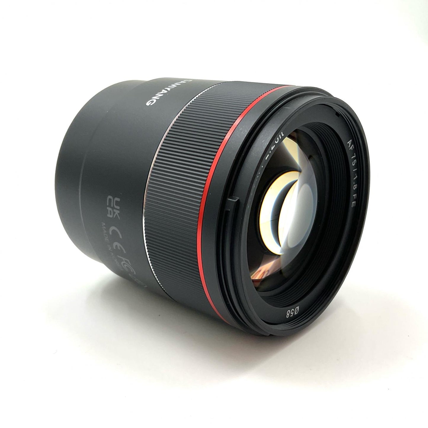 【全額返金保証】【最速発送】SAMYANG AF 75mm F1.8 FE 美品 動作確認済