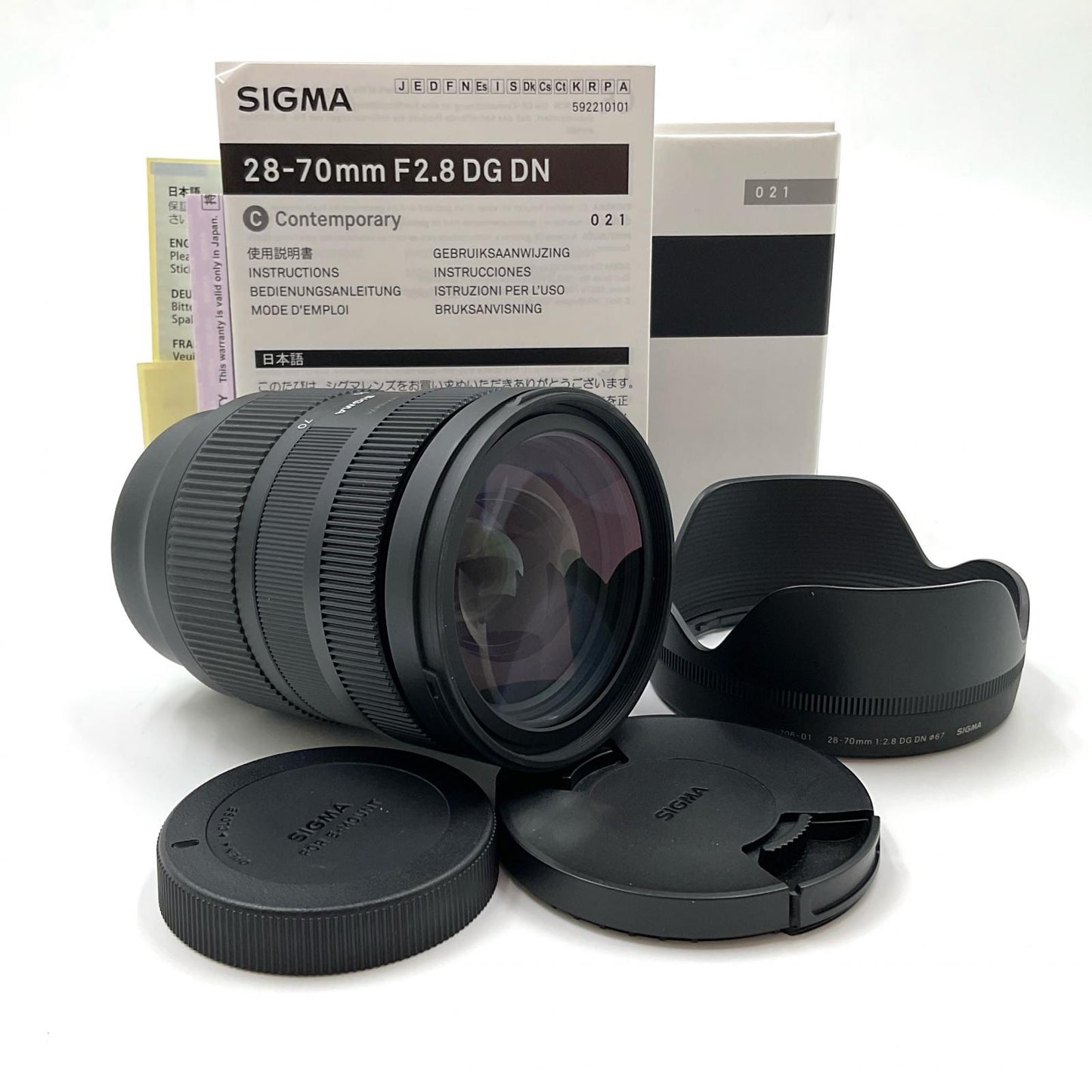 【全額返金保証】【最速発送】SIGMA 28-70mm F2.8 DG DN [ソニーE用] 美品 動作確認済