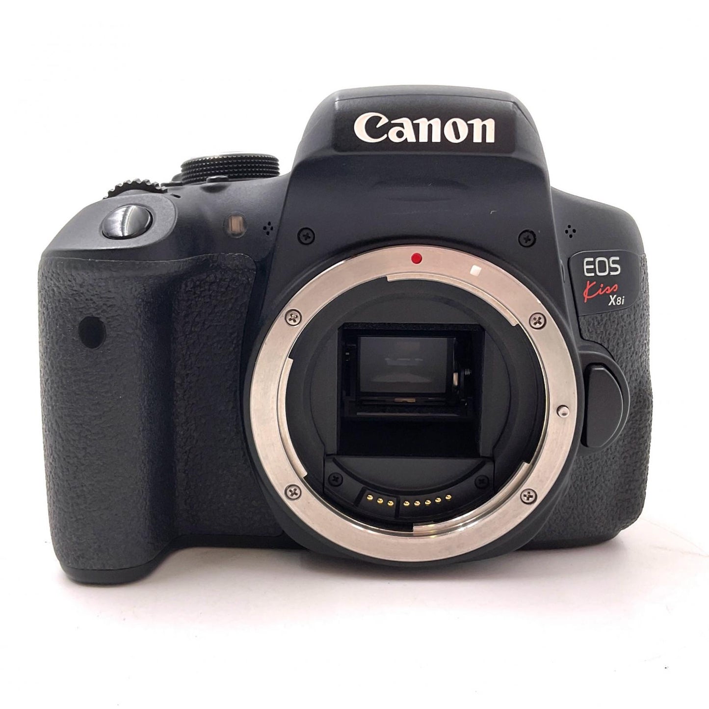 【全額返金保証】【最速発送】Canon デジタル一眼 EOS Kiss X8i ボディ ブラック 動作確認済