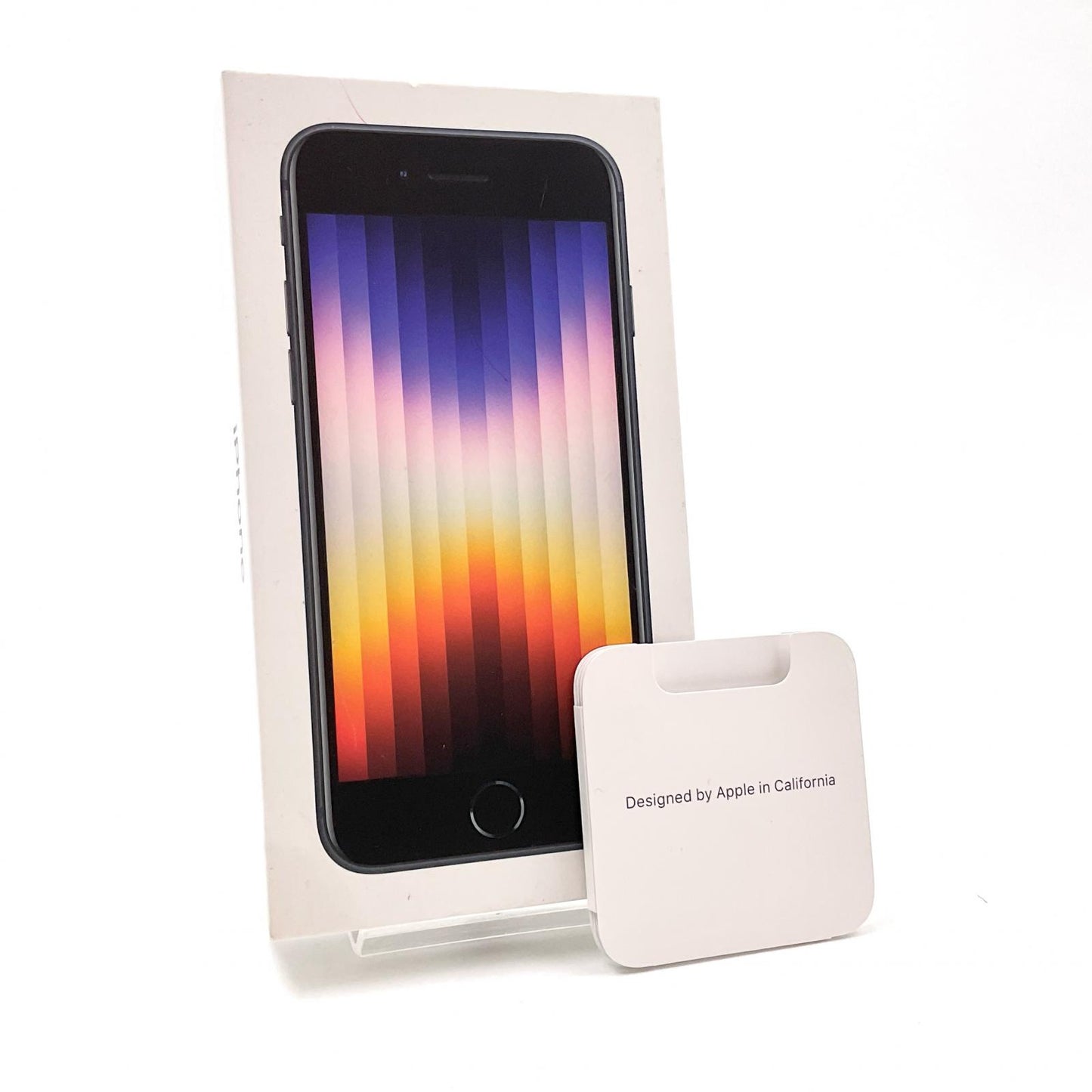 【全額返金保証】【最速発送】Apple iPhone iPhone SE（第3世代） 64GB ミッドナイト Softbank SIMフリー 白ロム 動作確認済 83%