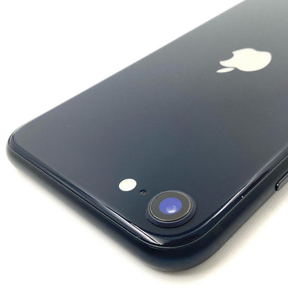 【全額返金保証】【最速発送】Apple iPhone iPhone SE（第3世代） 64GB ブラック SIMフリー 白ロム 動作確認済 85%
