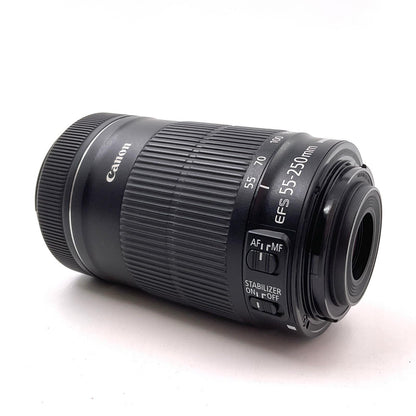 【全額返金保証】【最速発送】Canon EF-S55-250mm F4-5.6 IS STM 動作確認済