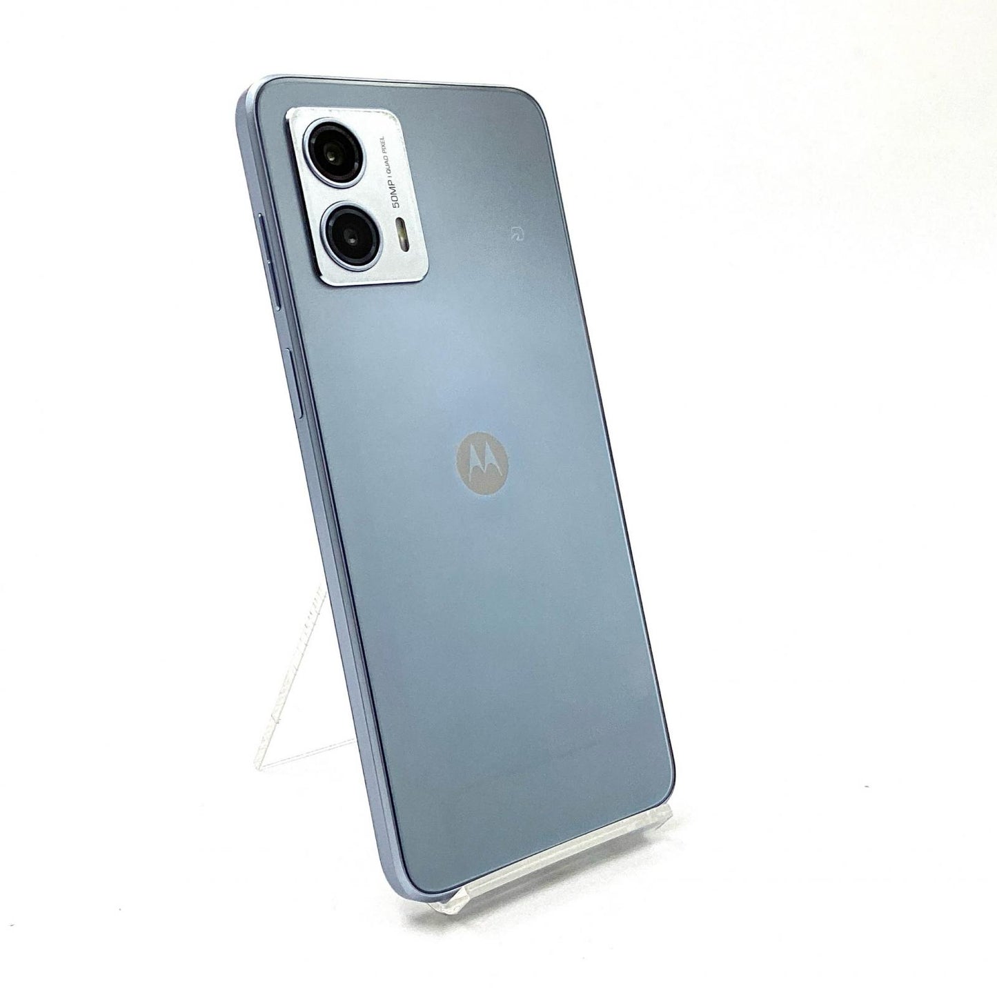 【全額返金保証】【最速発送】Motorola moto g 53y 5G 128GB アークティックシルバー Softbank XT2335-4 白ロム 動作確認済