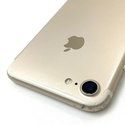【最速発送】Apple iPhone iPhone 7 128GB ゴールド SIMフリー 白ロム【難有】 73%