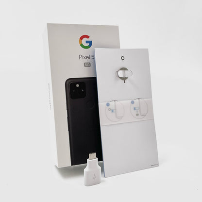 【全額返金保証】【最速発送】Google Pixel 5 128GB ブラック Softbank G5NZ6 白ロム 動作確認済