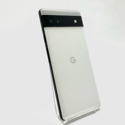 【全額返金保証】【最速発送】Google Pixel 6a 128GB チャルク Softbank GB17L 白ロム 動作確認済