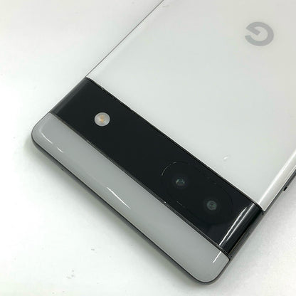 【全額返金保証】【最速発送】Google Pixel 6a 128GB チャルク Softbank GB17L 白ロム 動作確認済