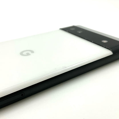 【全額返金保証】【最速発送】Google Pixel 6a 128GB チャルク Softbank GB17L 白ロム 動作確認済
