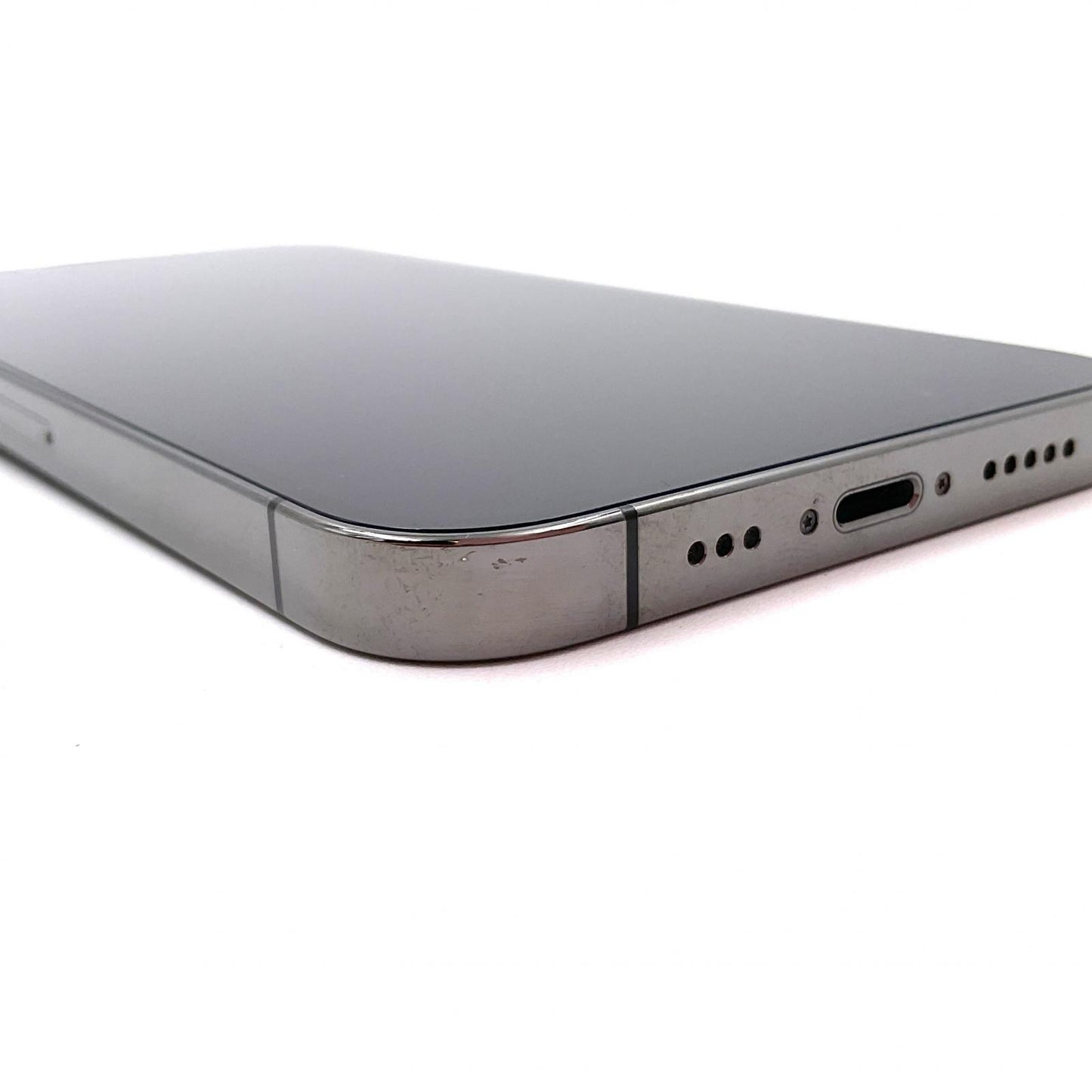 【全額返金保証】【最速発送】Apple iPhone iPhone 13 Pro 128GB グラファイト Softbank SIMフリー 白ロム 動作確認済 83%