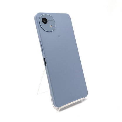 【全額返金保証】【最速発送】SHARP AQUOS wish4 64GB ブルー docomo SH-52E 白ロム 美品 動作確認済
