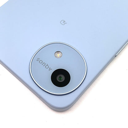 【全額返金保証】【最速発送】SHARP AQUOS wish4 64GB ブルー docomo SH-52E 白ロム 美品 動作確認済