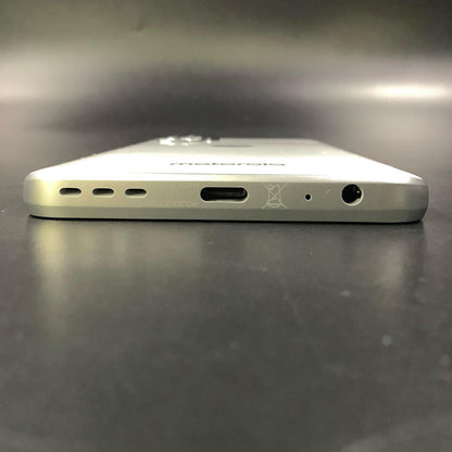 【全額返金保証】【最速発送】Motorola moto g 52j 5G 128GB パールホワイト SIMフリー XT2219-1 白ロム 美品 動作確認済