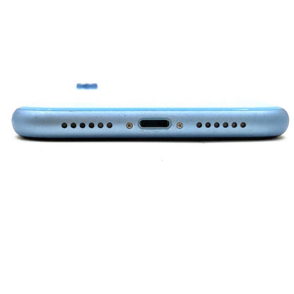 【全額返金保証】【最速発送】Apple iPhone iPhone XR 256GB ブルー Softbank SIMフリー 白ロム 美品 動作確認済