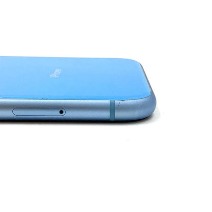 【全額返金保証】【最速発送】Apple iPhone iPhone XR 256GB ブルー Softbank SIMフリー 白ロム 美品 動作確認済
