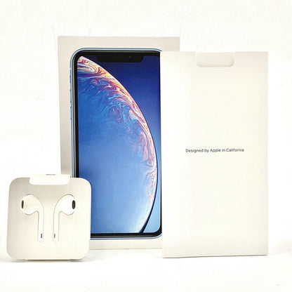 【全額返金保証】【最速発送】Apple iPhone iPhone XR 256GB ブルー Softbank SIMフリー 白ロム 美品 動作確認済