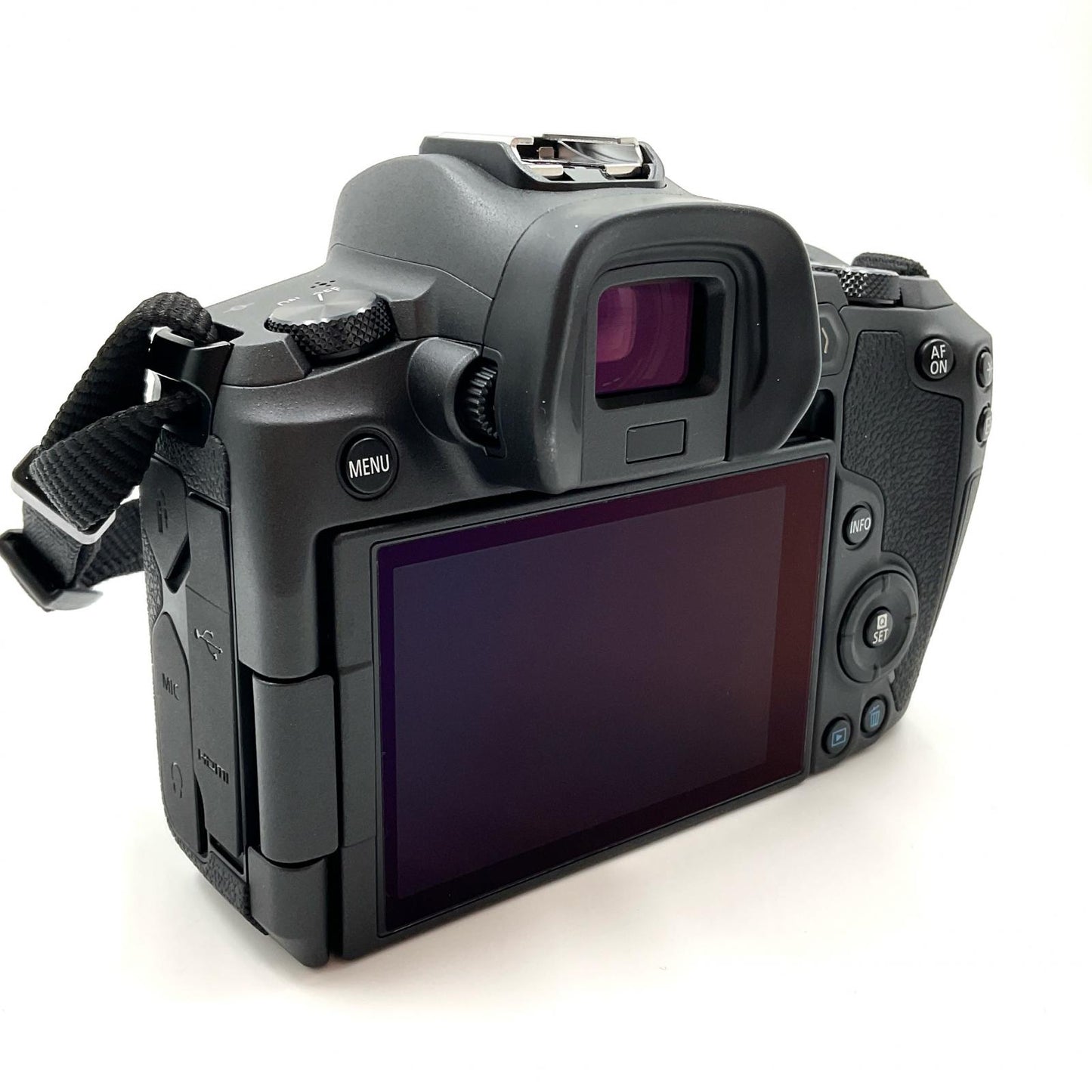 【全額返金保証】【最速発送】Canon デジタル一眼 EOS R ボディ ブラック 美品 動作確認済