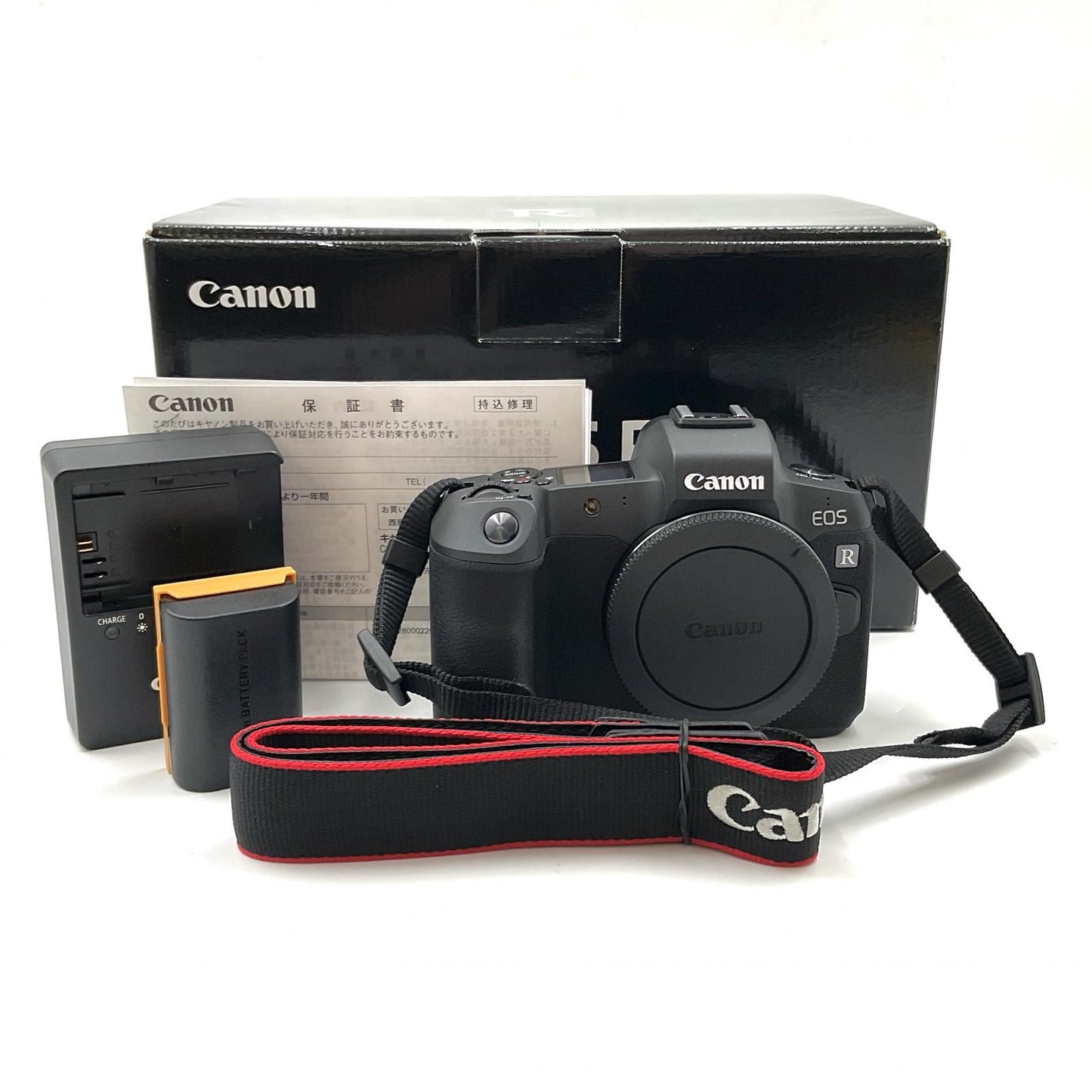 【全額返金保証】【最速発送】Canon デジタル一眼 EOS R ボディ ブラック 美品 動作確認済