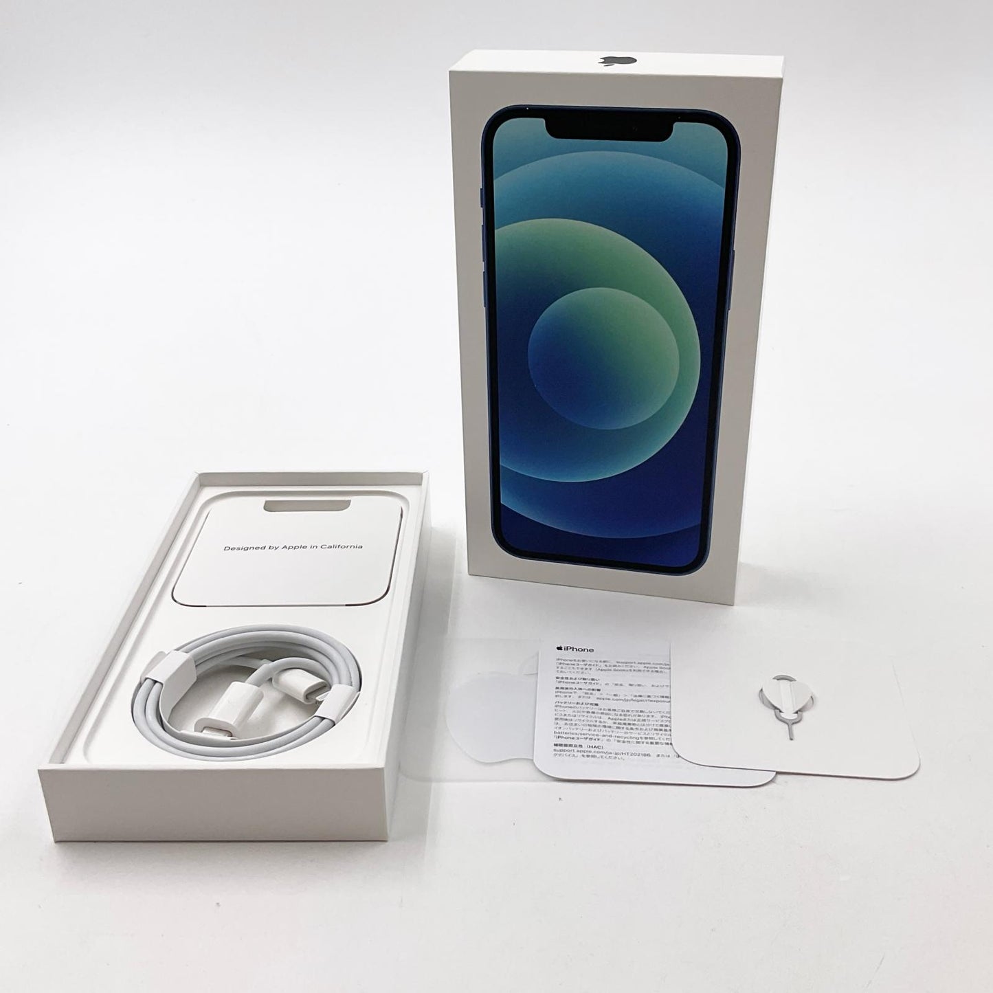 【最速発送】Apple iPhone iPhone 12 128GB ブルー Softbank 白ロム【難有】 79%