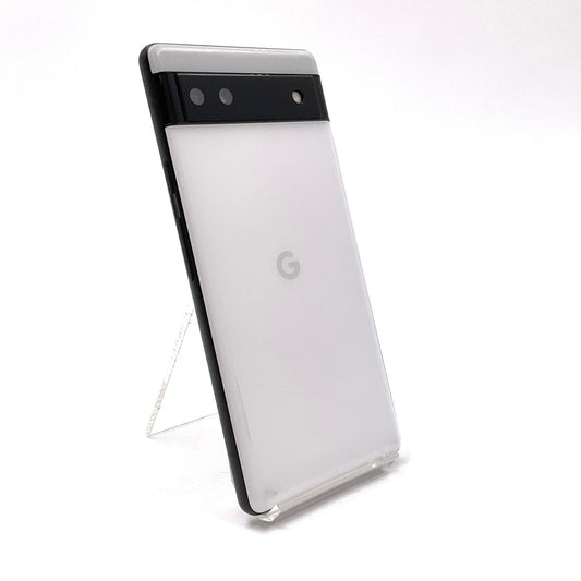 【全額返金保証】【最速発送】Google Pixel 6a 128GB Chalk (チョーク) SIMフリー GB17L 白ロム 動作確認済