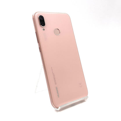 【全額返金保証】【最速発送】Huawei P 20 lite 32GB サクラピンク au ANE-LX2J 白ロム 動作確認済