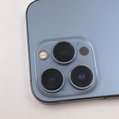 【全額返金保証】【最速発送】Apple iPhone iPhone 13 Pro 256GB シエラブルー Softbank 動作確認済 75%